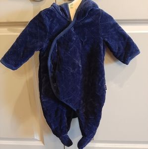 Navy blue bunting suit